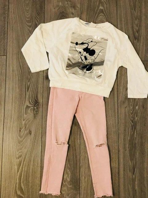 PACCHETTO ZARA leggings top per ragazze età 6 anni