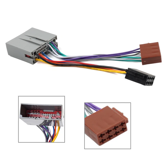 Inex ISO Wiring Harness 16 Pin Connector Adaptor Car Stereo Radio Loom