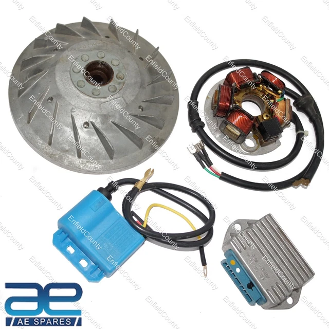 ELECTRONIC IGNITION FLYWHEEL Stator Kit 12V 20mm Vespa Small Frame