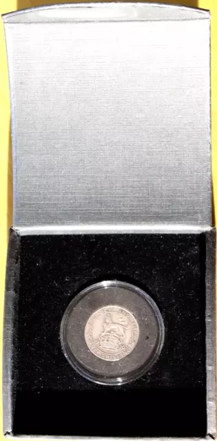 First World War WWI 1916 King's Shilling .925 Sterling Silver Coin Boxed & COA