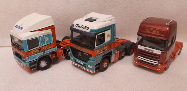 CORGI 1:50 SCALE Tractor Units only x3 (LOT 3) £26.00 - PicClick UK