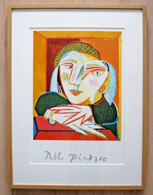 Picasso: Femme accoudée à sa fenêtre (1936) | Original Lithografie m. Zertifikat