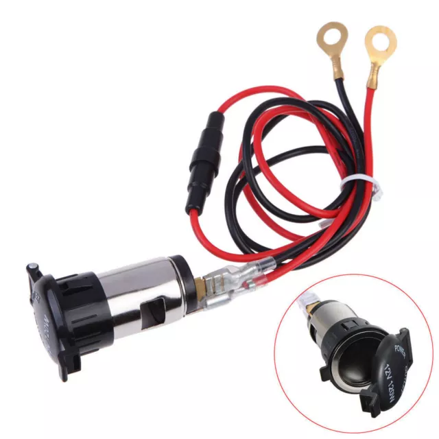 Car Power Socket DC 12V Cigarette Lighter Plug Outlet  Lighter Socket Plug-120W,