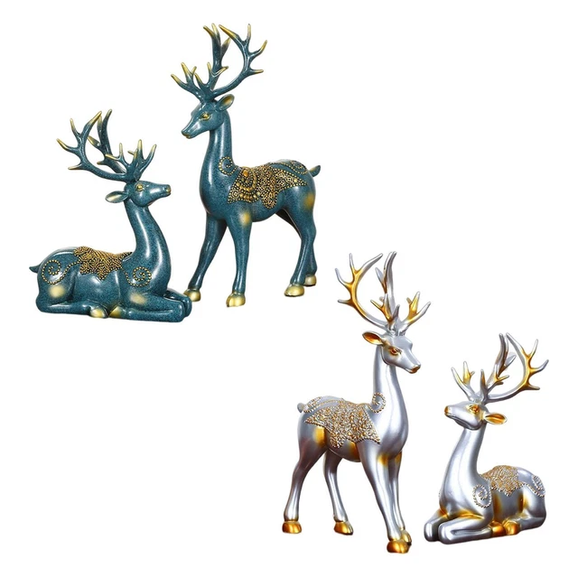2x Coppia di  Statua Foto Prop, Decorazioni per la casa, Coppia Decorativa da