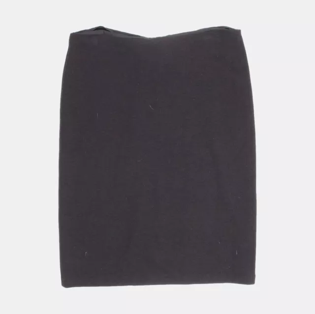 Armani Collezioni Pencil Skirt / Size 16 / Mini / Womens / Black / Cotton