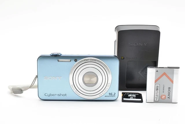 SONY CYBER-SHOT DSC-WX50 Blue Compact Camera Excellent Used