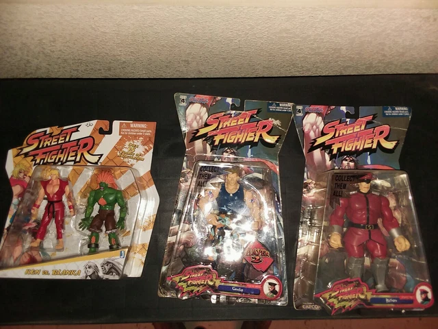 Jazwares Capcom Street Fighter Action Figures Lot