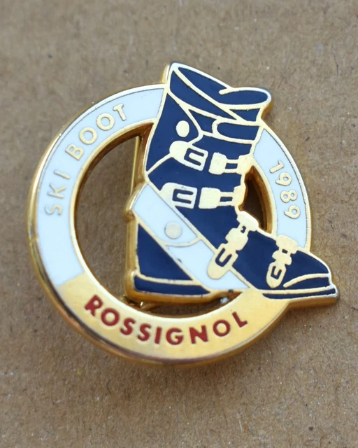 Insigne De Ski Vintage Savoie, Promotion Du Sport, Broche Métal Signée Augis, France