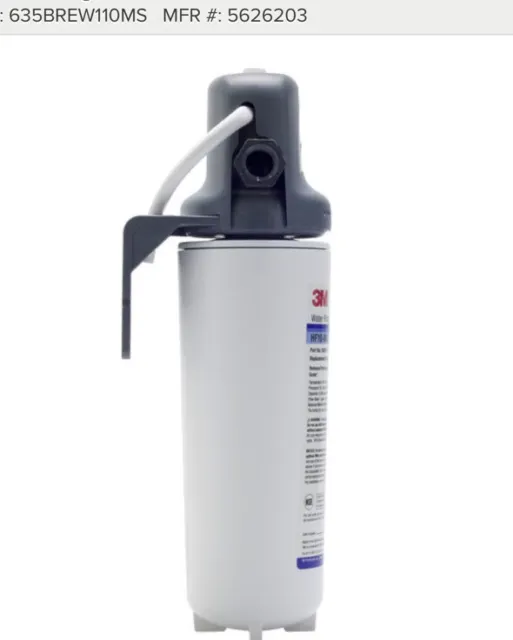 3M 5626203 BREW110-MS High Flow Coffee/Tea Water Filtration System