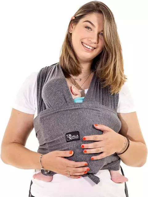 Fascia Porta Bebe Neonato Facile Da Indossare, Regolabile E Unisex - Marsupio Ne