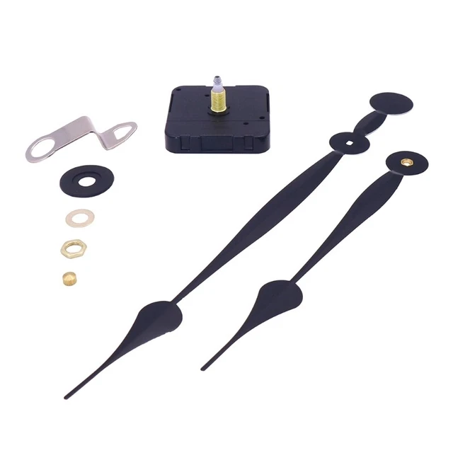 QUARTZ CLOCK MOVEMENT Long and Short Shaft Clock Mechanism $19.34 ...