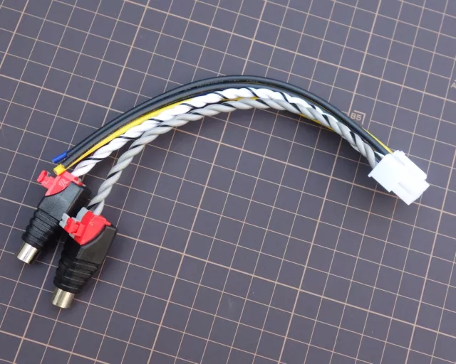 Power Harness Plug RCA For PIONEER TS-WX1010A TS-WX300TA TS-WX300A TS-WX1210A