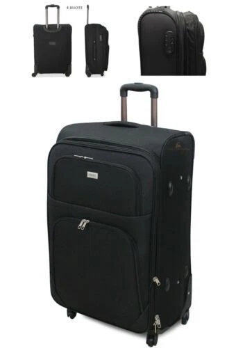 TROLLEY ORMI BAGAGLIO a mano Set di Valigie semi rigido