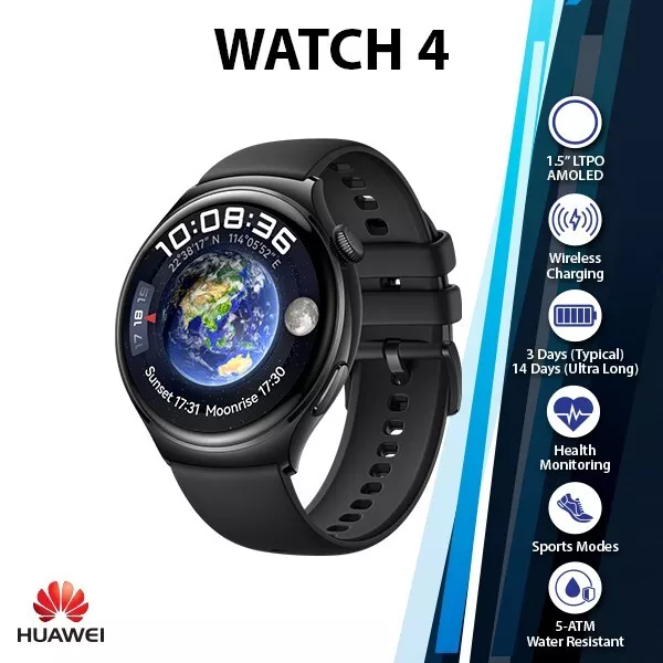 Huawei Watch 4 Pro 48.8mm Titanium WIFI + Bluetooth Smartwatch NEW