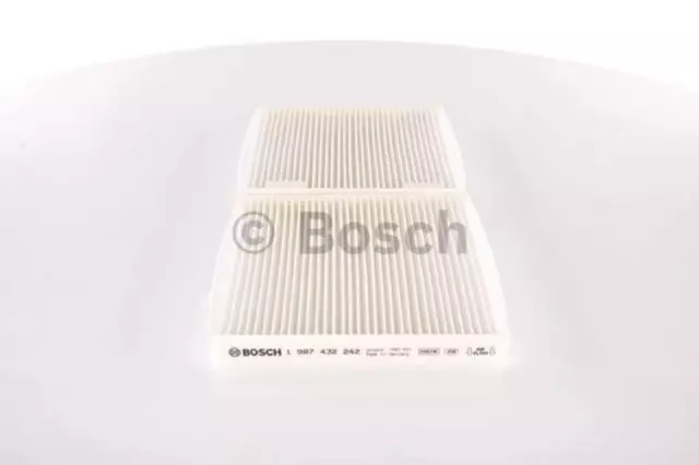 BOSCH 1 987 432 242 Innenraumfilter Pollenfilter für BMW X3 (F25) X4 (F26) 3