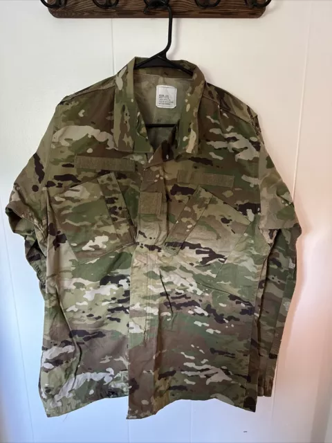 US Army OCP combat Jacket Top multicam medium Long