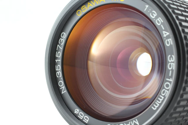 Objectif Zoom Osawa MC 35-105mm F/3.5-4.6 - Monture Minolta MD - Occasion Fonctionnelle