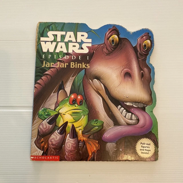STAR WARS JAR Jar Binks Episode 1 Lift the Flap Board Book Children’s ...