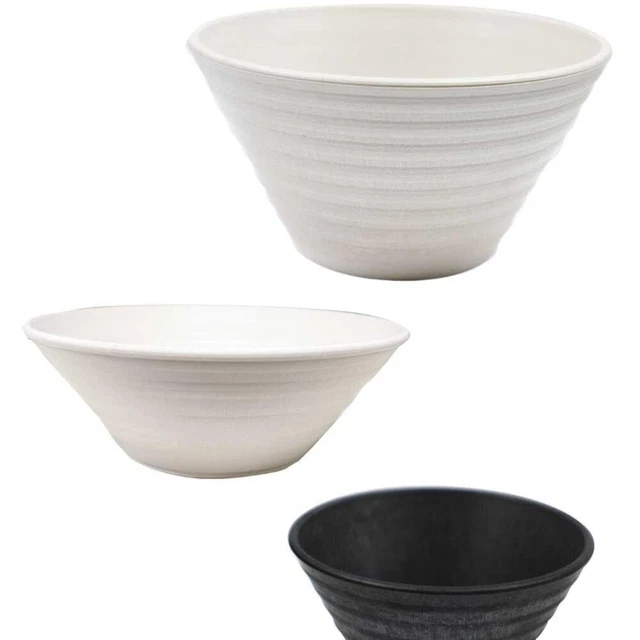 IKEA Bol BLANDA MATT En Bambou - 28 Cm - Naturel Et Résistant - Idéal Pour Salades, Fruits Ou Snacks