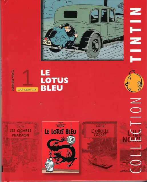 BD  TINTIN TOUT SAVOIR No 1 LE LOTUS BLEU -Hergé
