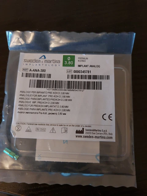 Sweden & Martina Premium  KOHNO Implant Analog Ref A-ANA-380