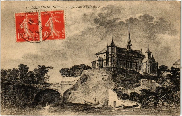 CPA MONTMORENCY - L'Église au XVI siecle (107347)