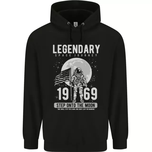 Legendary Space USA Moon Landing Astronaut Childrens Kids Hoodie