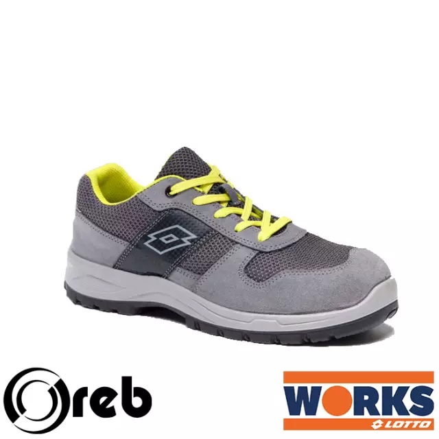 Scarpe antinfortunistiche Lotto Ring 400 S1P SRC COOL GREY