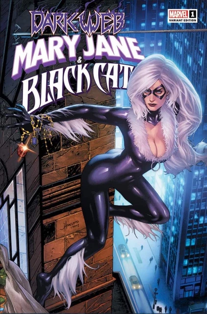🔥🕷 MARY JANE & BLACK CAT 1 JAY ANACLETO Unknown 616 Trade Dress Variant
