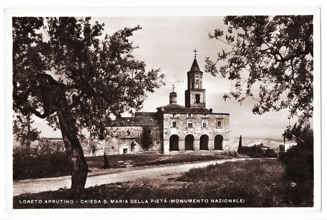 Abruzzo - Pescara - Loreto Aprutino - Santa Maria In Piano - Fotografica - 1939.