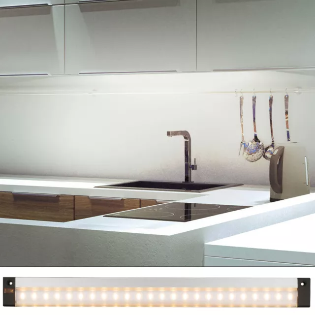 LED Structure Cuisines Éclairage Armoire Lampe Aluminium / Spot Baguette  Blanche