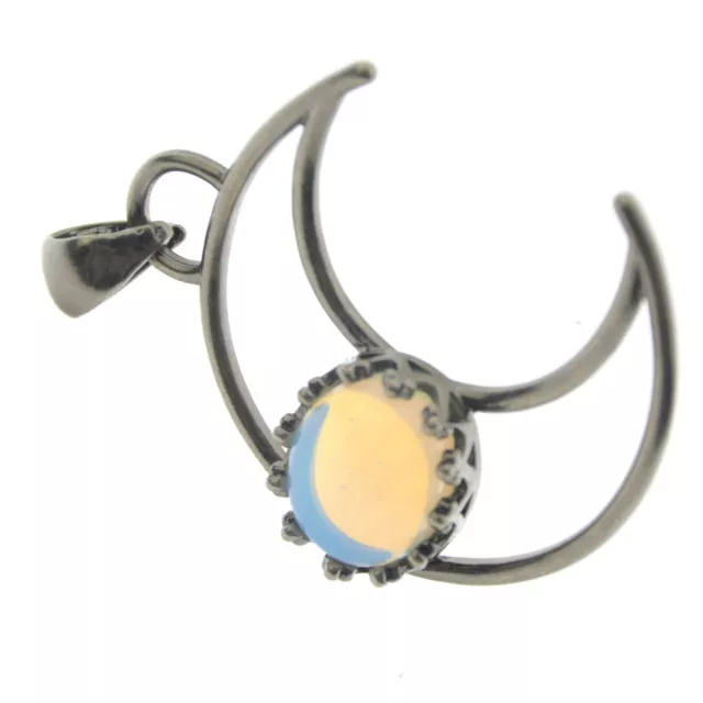 OPAL STONE MOON Pendant bead Energy Reiki Healing Amulet $8.99 - PicClick