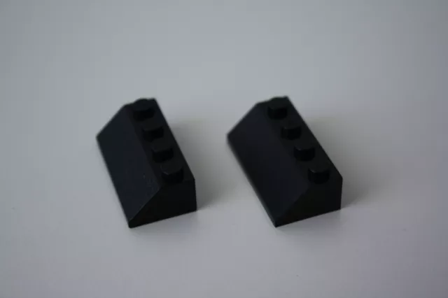 LEGO Dachsteine/Slope 45° 2x4 (2 Stück), Schwarz