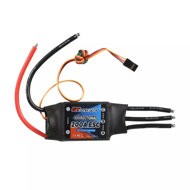 GTSKYTENRC bidirectionnel 200A Brushless  pour télécommande Q0R4