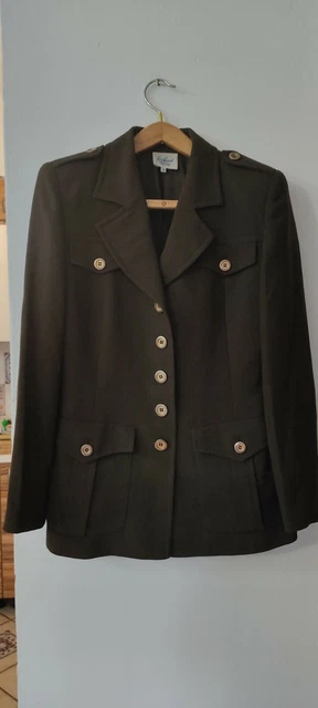 Blazer Vintage Luisa Spagnoli - Veste Femme Avec étole - Taille 50 - Italie - Occasion Très Bon état