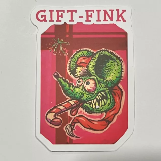 Gift Fink Rat Rod Racing Vinyl Decal Sticker Free Shipping &Tracking ThinkBomb
