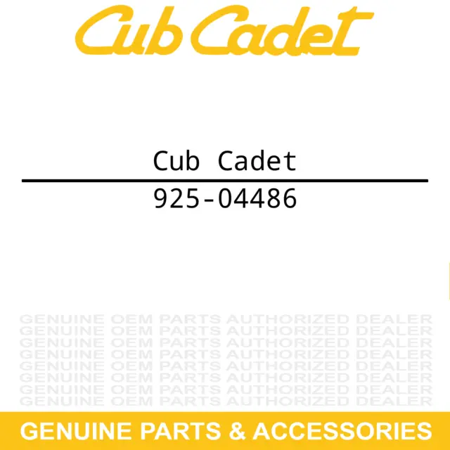 CUB CADET 925-04486 Stop/Tail/Lamp Uv Turn Signal Lights Brake 239 725-04486