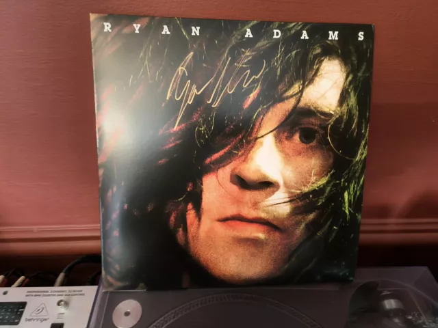 Ryan Adams - Ryan Adams 12” Vinyl Hand-Signed Autographed LP Mint Vinyl LP