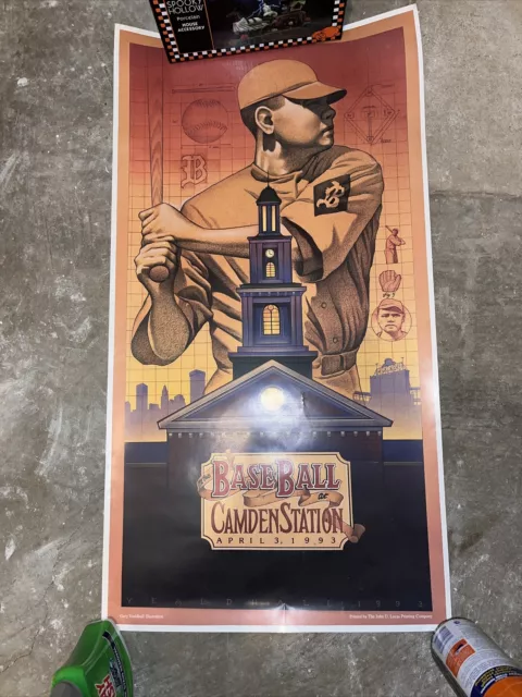  Baltimore Orioles MLB Poster Set of Six Vintage Baseball Jerseys  - Robinson Jones Palmer Alomar Ripken - 8x10 Semi-Gloss Poster Prints:  Posters & Prints
