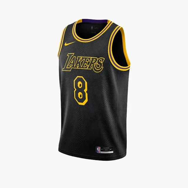 Nike Los Angeles Lakers Kobe Bryant Black Mamba City Jersey