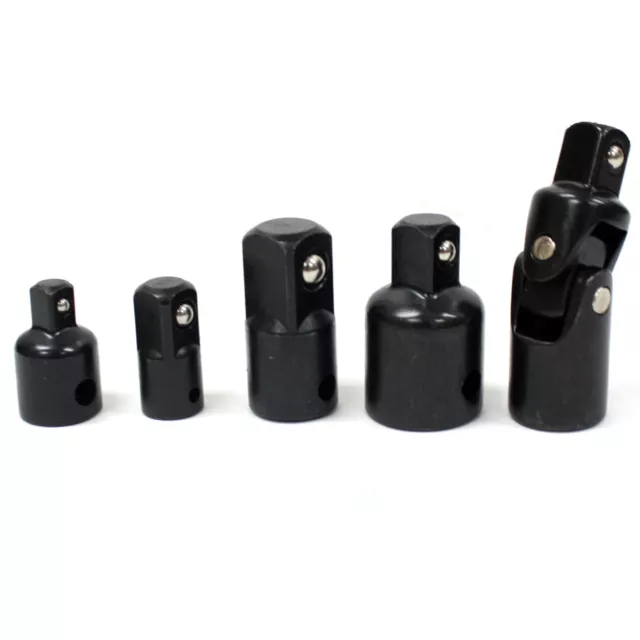 5 pc Impact Reducer & Adapter 3/8" 1/4" 1/2" Drive for Socket Wrench Air Ratchet