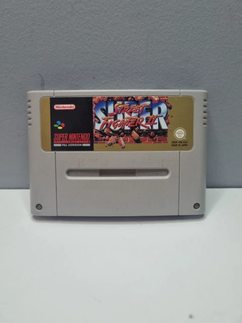 SUPER STREET FIGHTER 2 II | Super Nintendo SNES Game | AUS PAL | Tested ...