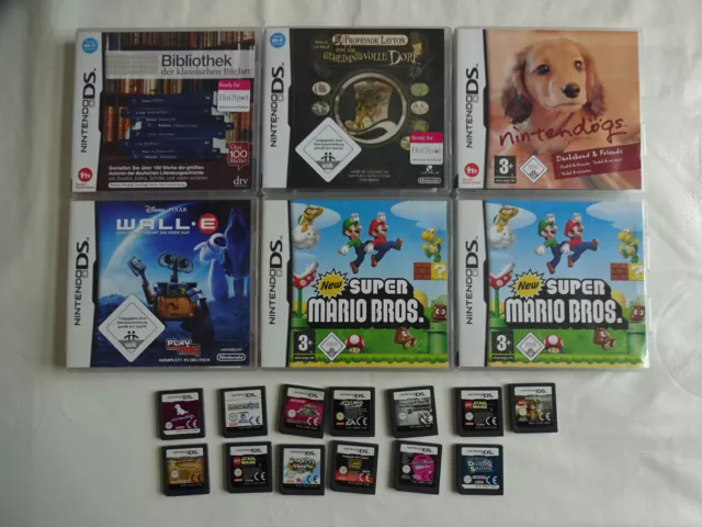 Nintendo DS Spiele Sammlung, zur Auswahl