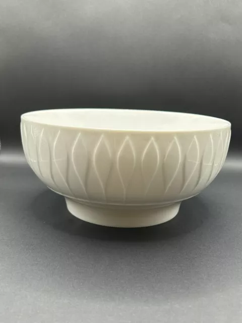 Mid-Century Thomas Germany Tapio Wirkkala White Modernist Porcelain Bowl-RARE EC