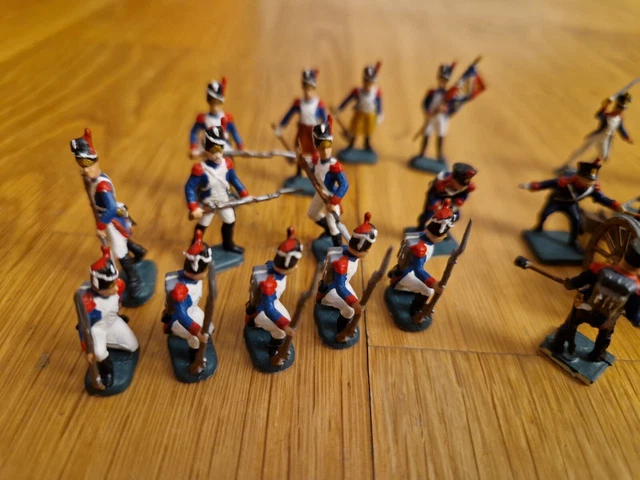 Figurine Aiglon 90mm - Génie Et Grenadier De La Garde Impériale, Premier Empire