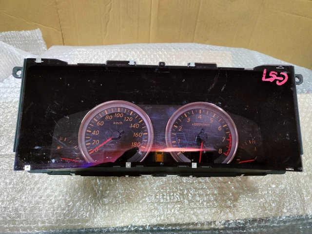 Aftermarket Tachoblatt Schwarz C1833 Lockwood Tacho Zifferblatt Umbau – KMH Auf MPH Für Toyota Alphard/Vellfire Gen 2 Speedo Meter