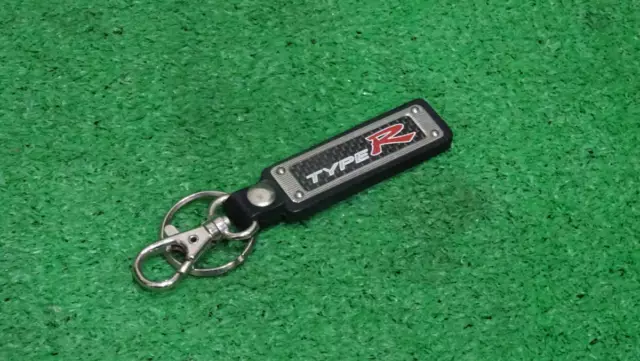 Honda Genuine Dc5 Integrar Ep3 Civic Logo Carbon Key Chain Dc2 Ek9 Fd2 Fk8