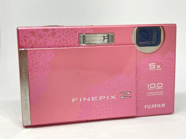 FUJIFILM FINEPIX Z250FD Pink Digital Camera Power on Tested from