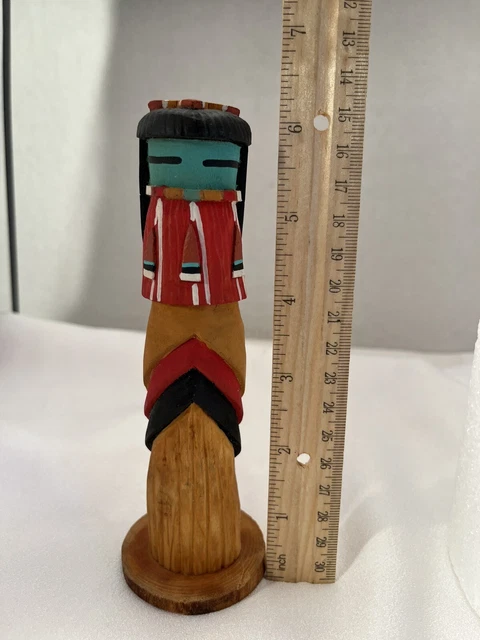 Wood Kachina Red Beard Rain Dancer