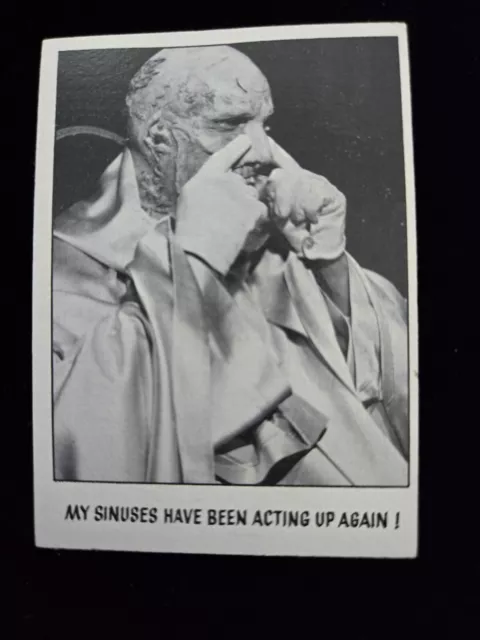 Dr Phibes 1973 Creature Feature Youll Die Laughing Topps Card 50